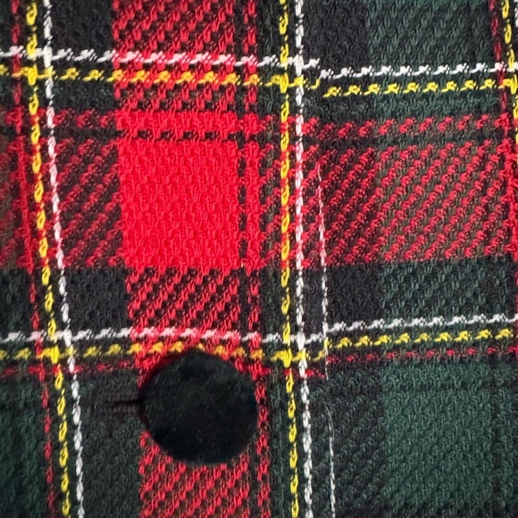 Kasper vintage Plaid Red and Green Women's Jacket. Ptp 20” lenght 22.5” … - Picture 6 of 9